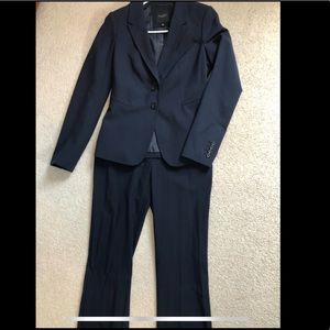 navy blue pant formal